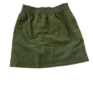 J.Crew Olive Green Women's Skirt sz 4